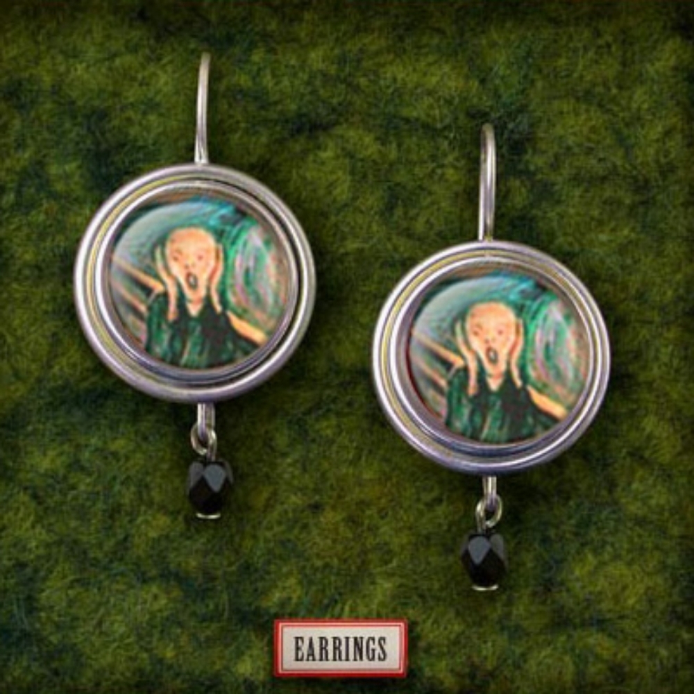 "The Scream" Earrings
